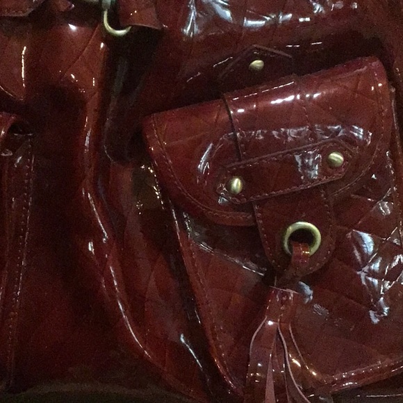 CHARLIE LAPSON Large Satchel Hobo Bag - Picture 3 of 10